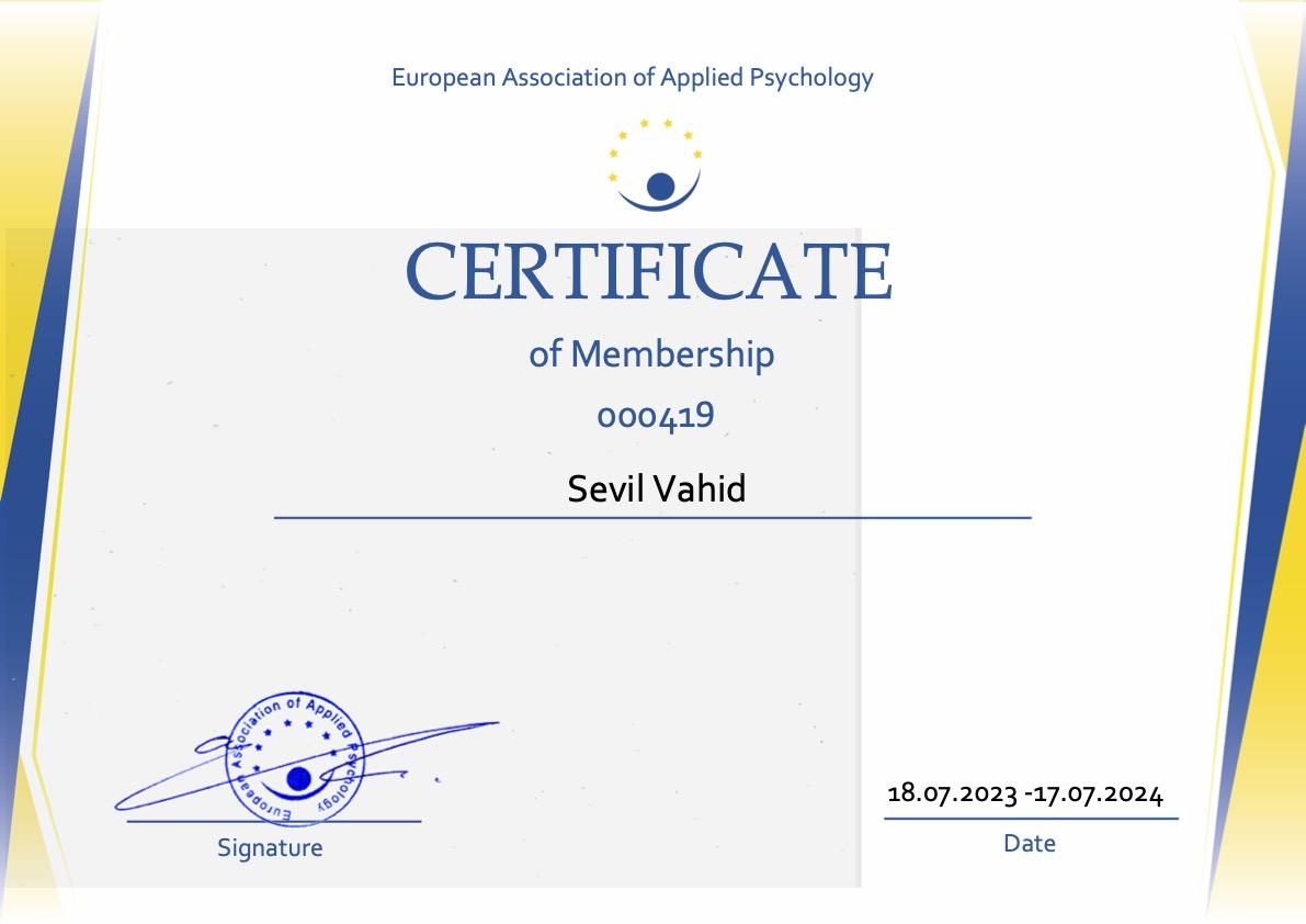 European Association of Applied Psychology
